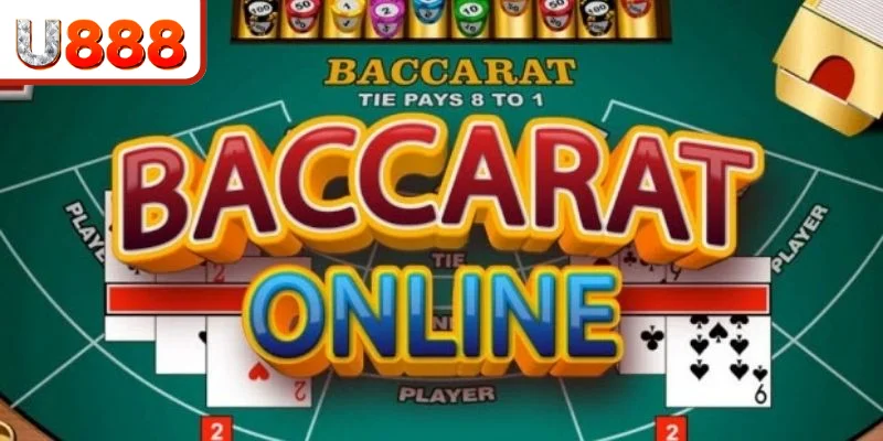 Baccarat U888 có luật chơi dễ nhưng mức thưởng cao, cực hấp dẫn