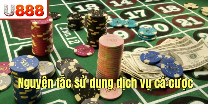 Nguyên tắc sử dụng dịch vụ cá cược an toàn