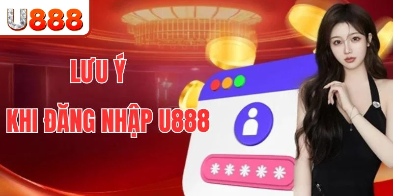 Một số lưu ý người chơi cần biết khi đăng nhập U888