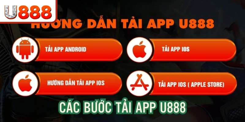 Quy trình tải app U888 tinh gọn dễ thực hiện