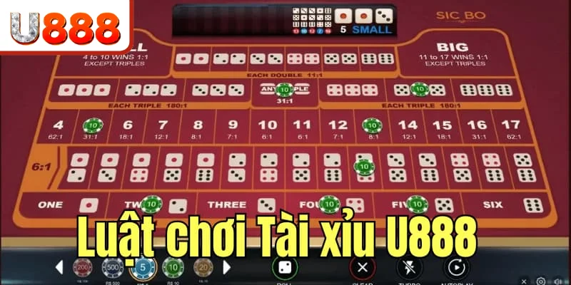Khám phá luật chơi game Tài Xỉu U888 chi tiết 