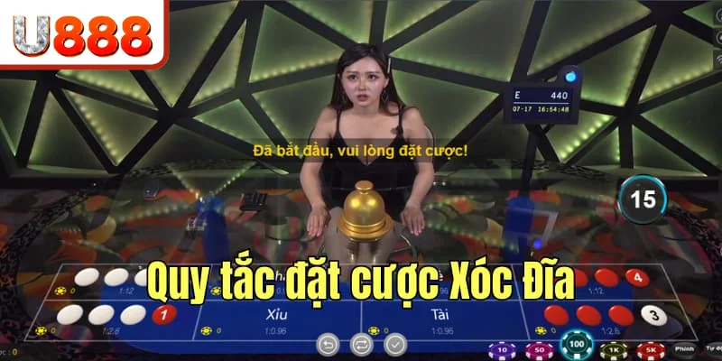 Quy tắc đặt cược Xóc Đĩa tại nhà cái U888